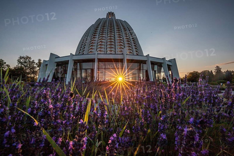 Bahai Temple, only house of worship and religious centre of the Bahai religion in Europe