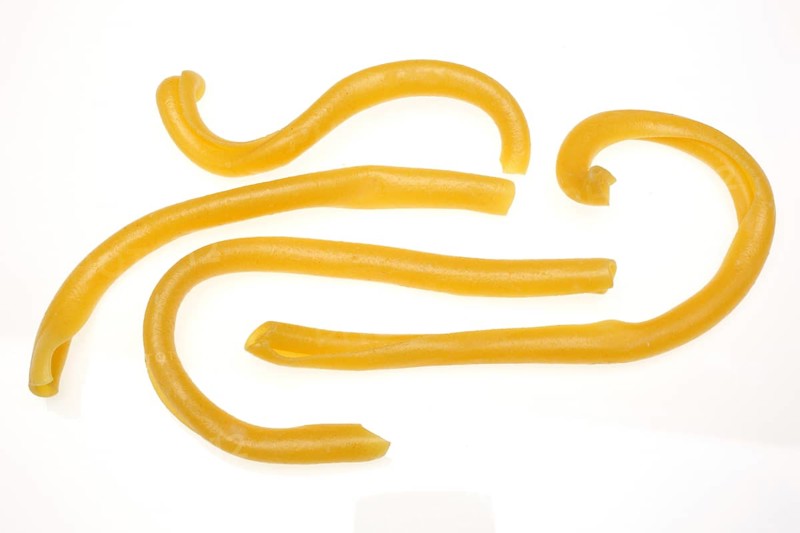 Pasta: Riccioli di Fata, traditional Italian pasta made from durum wheat flour