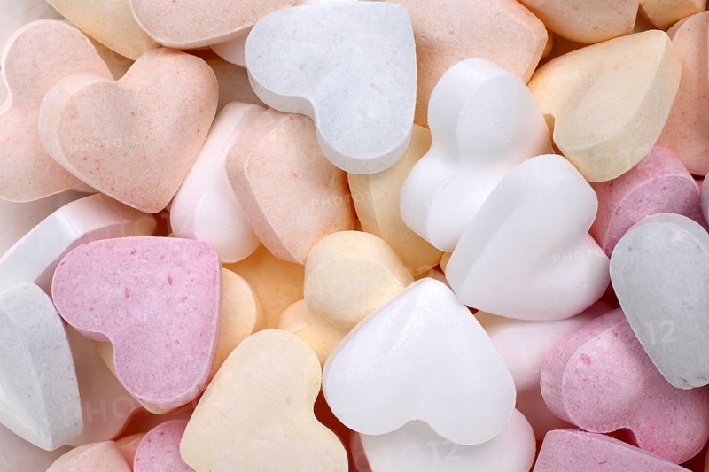 Peppermint hearts,