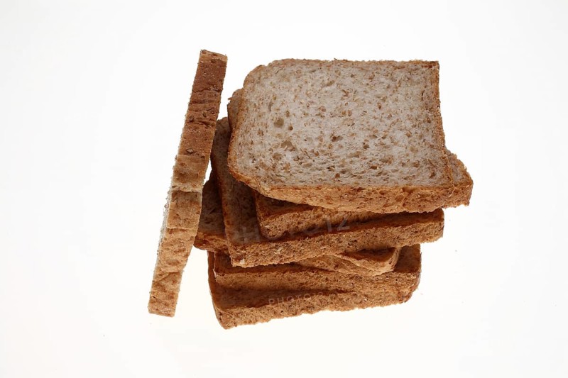 Bread, slices of wholemeal toast