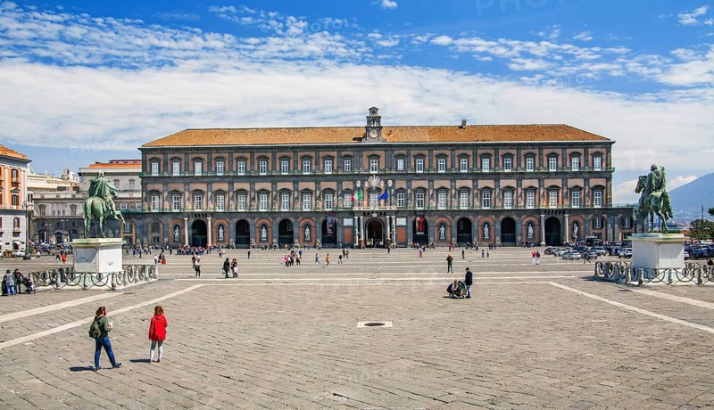 Palazzo Reale, Royal Palace in Piazza del Plebiscito