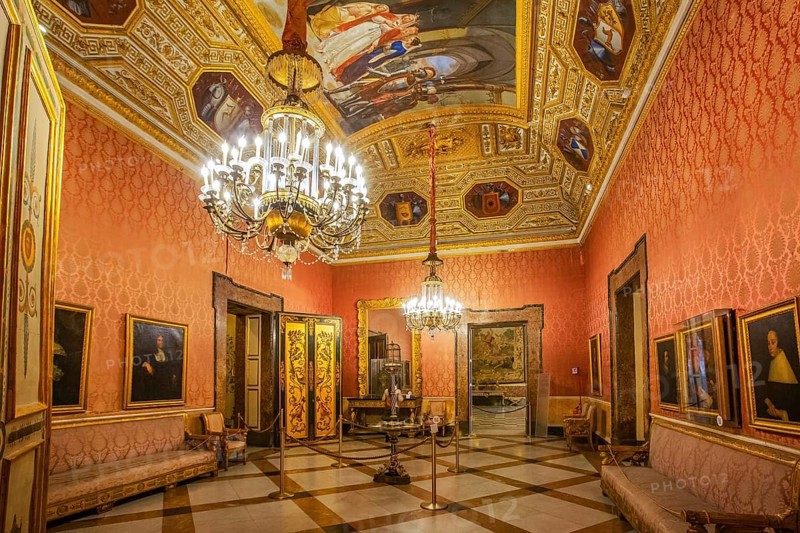Hall in the Royal Palace, Palazzo Reale