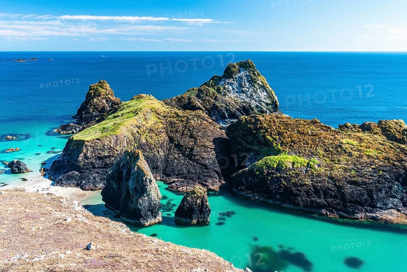 Kynance Cove and Asparagus Island, Cornwall