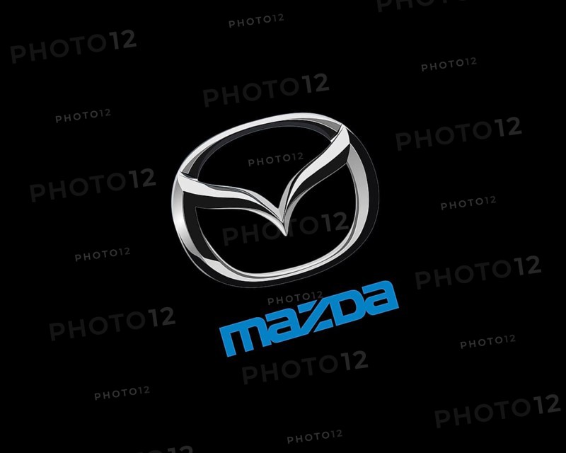 Mazda, rotated logo