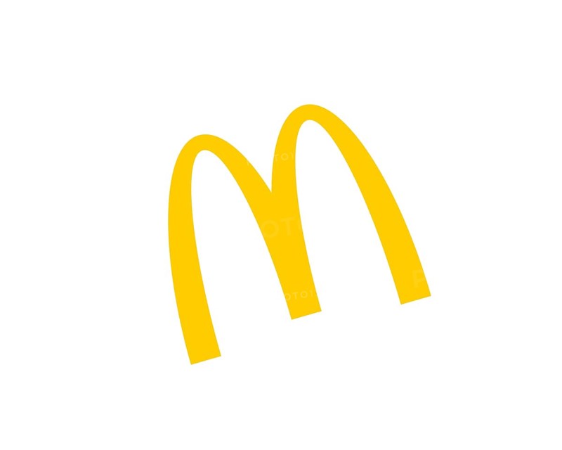 McDonald's, rotated logo