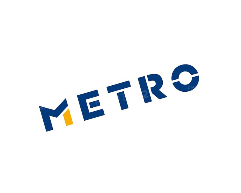 Metro AG, rotated logo