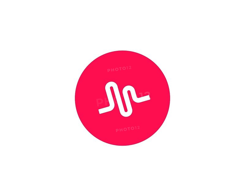 Musical. ly, rotated logo