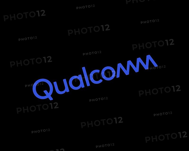 Qualcomm, rotated logo