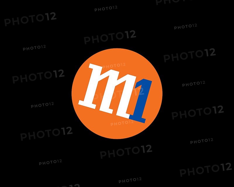 M1 Singaporean company, rotated logo