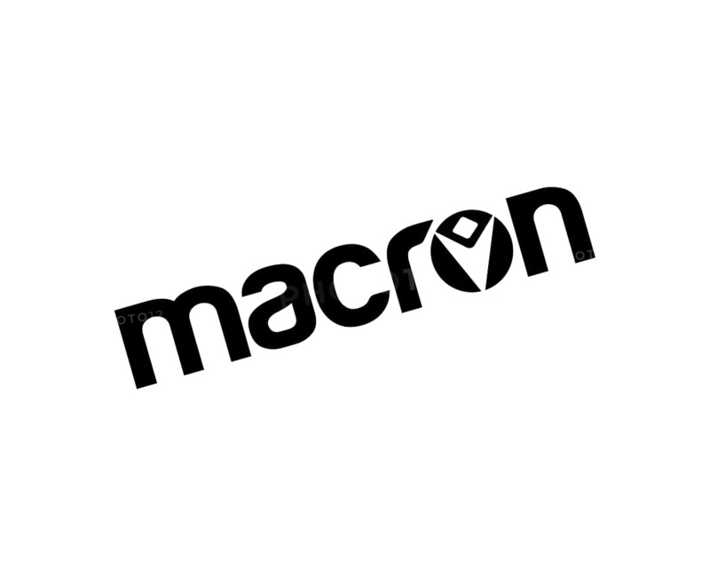 Macron sportswear, rotated logo