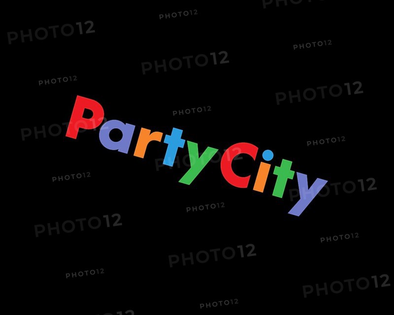 Party City, rotated logo