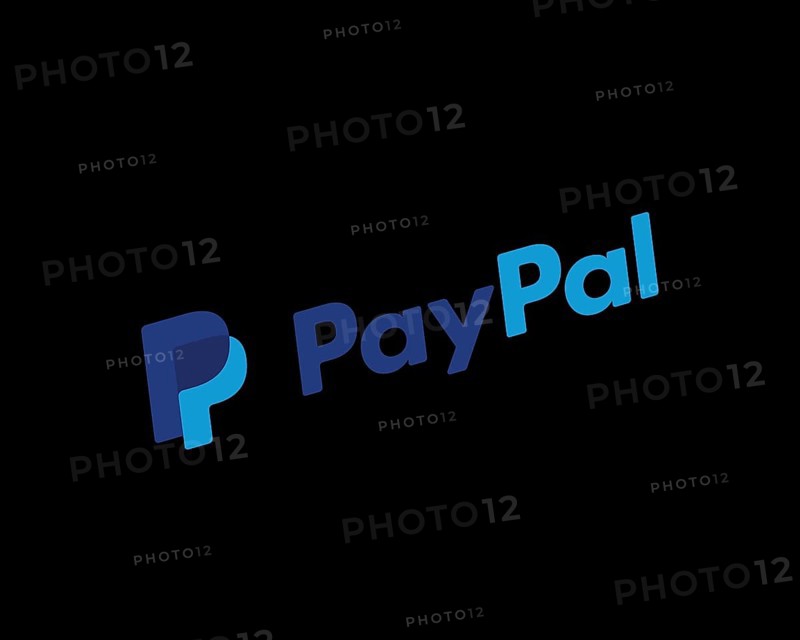 PayPal, rotated logo