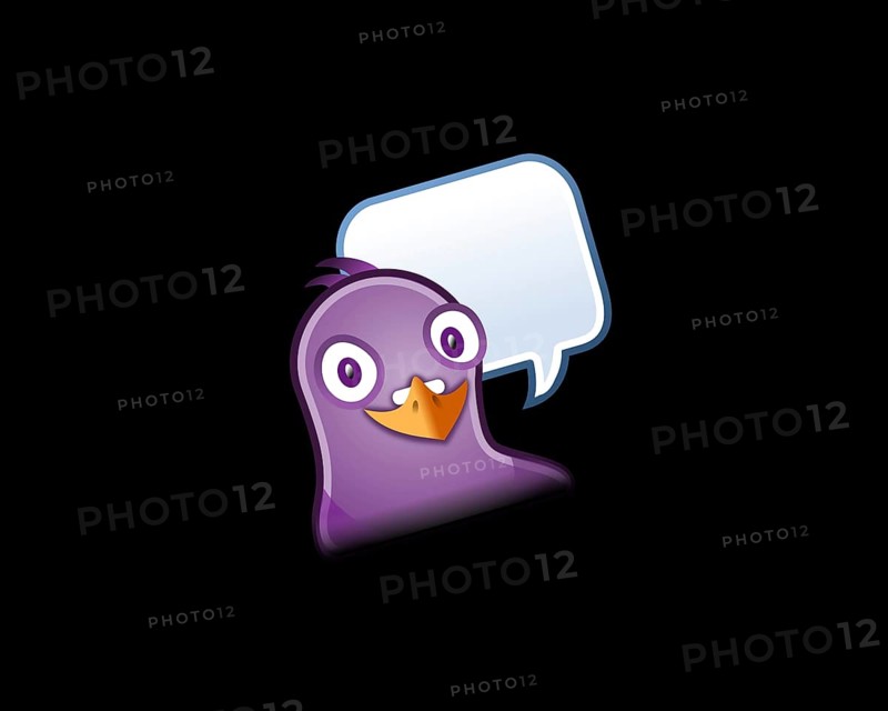 Pidgin software, rotated logo