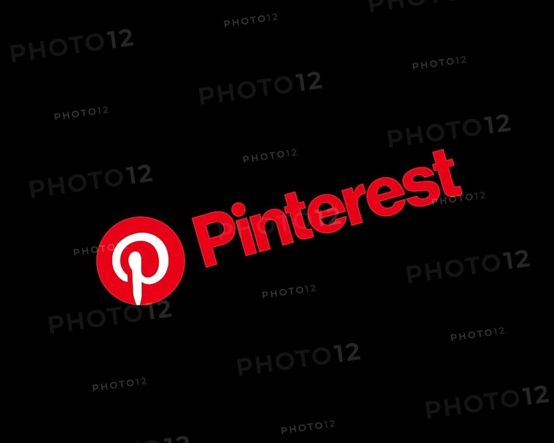 Pinterest, rotated logo