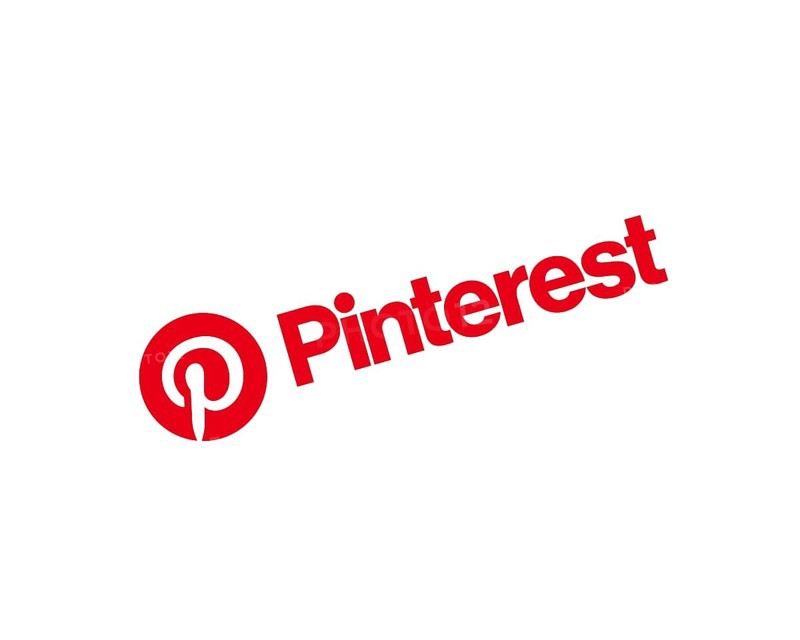 Pinterest, rotated logo