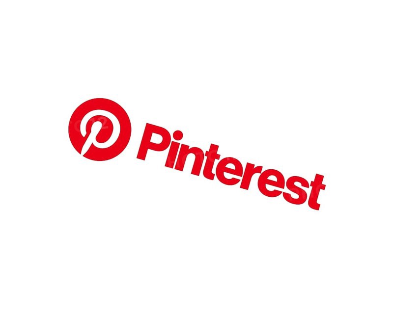 Pinterest, rotated logo