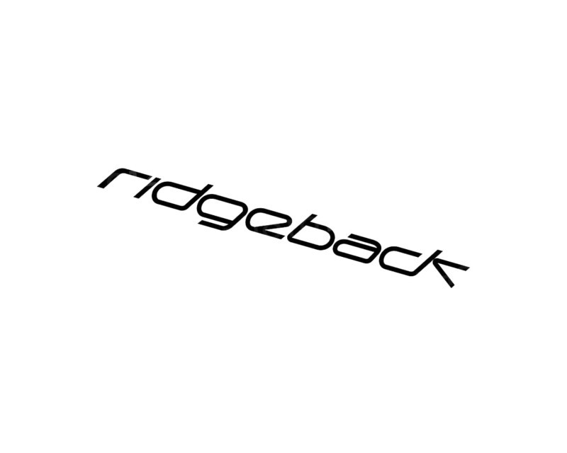Ridgeback brand, rotated logo