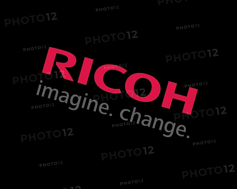 Ricoh, rotated logo