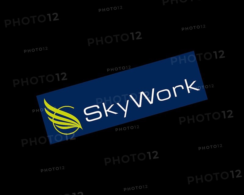 SkyWork Airline, rotated logo