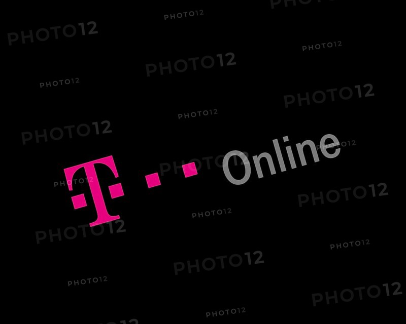 T Online, rotated logo