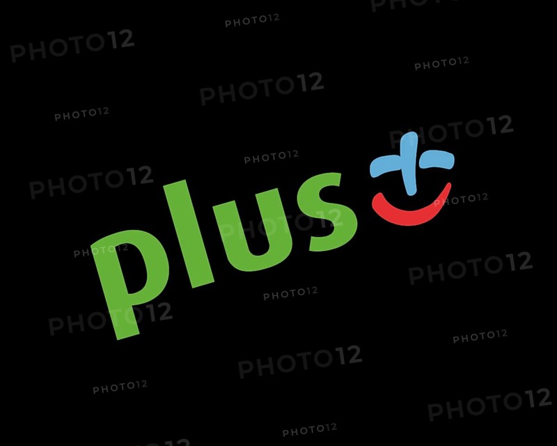 Plus telecommunications Poland, rotated logo