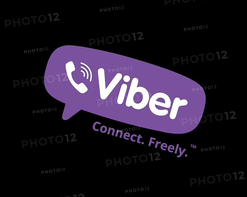 Viber, rotated logo