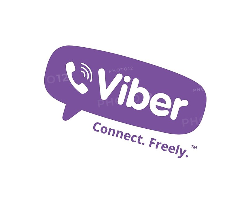 Viber, rotated logo