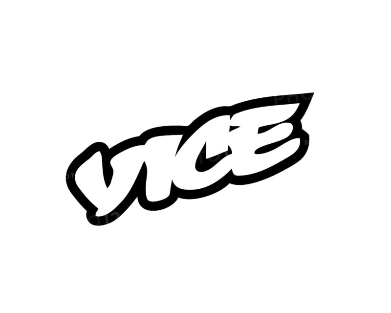 Vice magazine, rotated logo