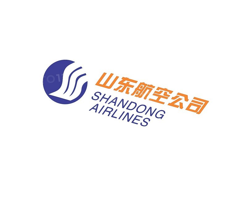 Shandong Airline, rotated logo