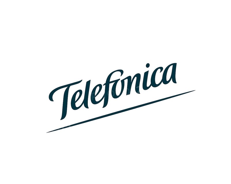 Telefonica Germany, rotated logo