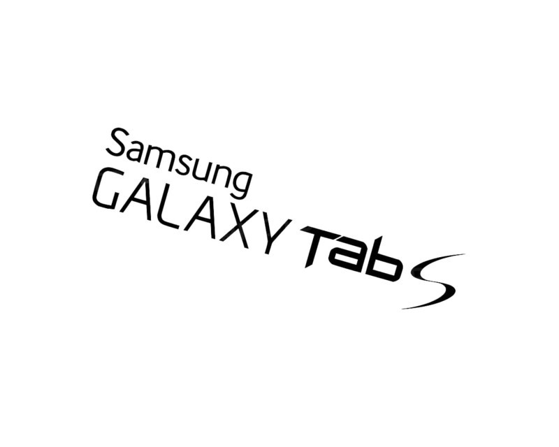 Samsung Galaxy Tab S 8. 4, Rotated Logo