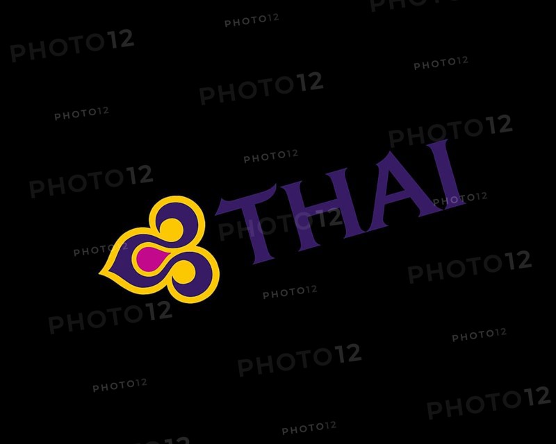 Thai Airways, rotated logo