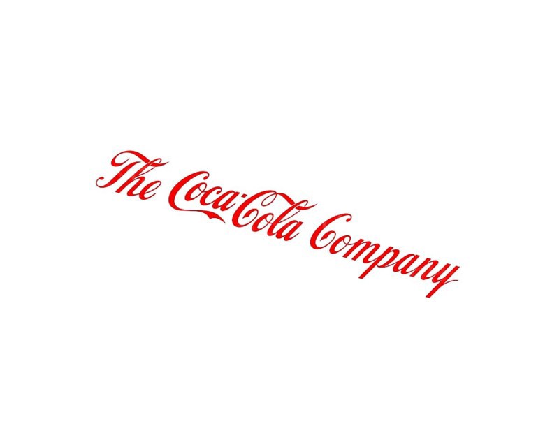 The Coca Cola Company, rotated logo