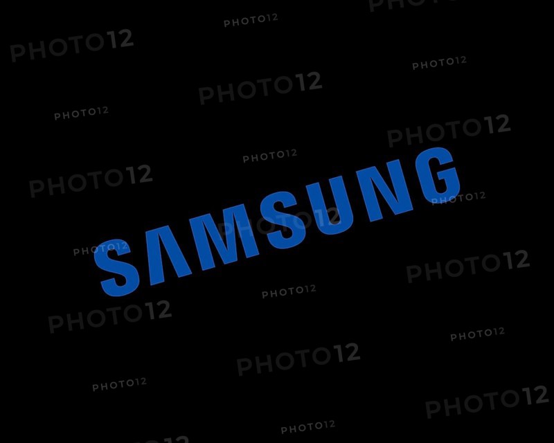 Samsung Electronics, rotated logo