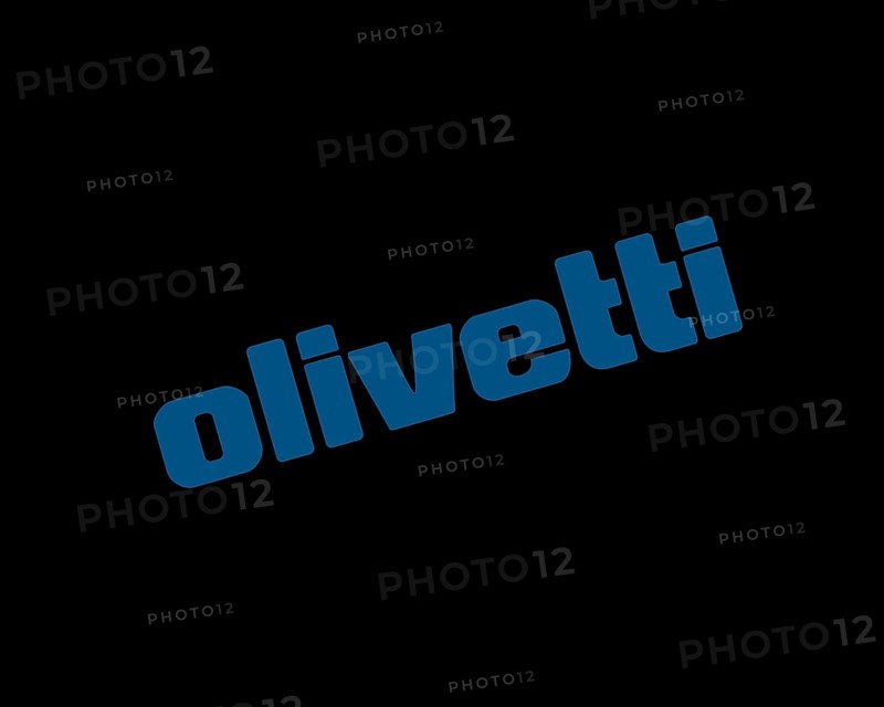 Olivetti, rotated logo