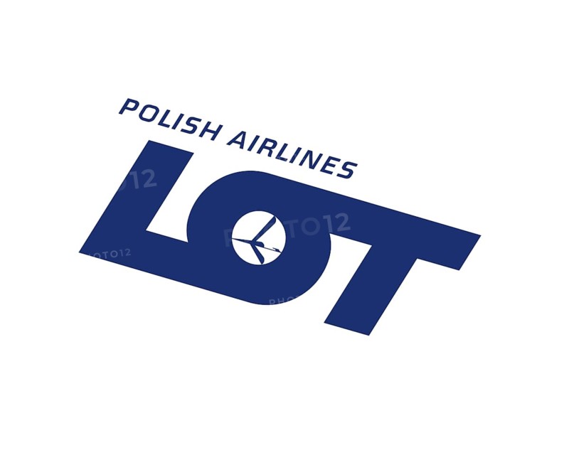 LOT Polish Airline, rotated logo