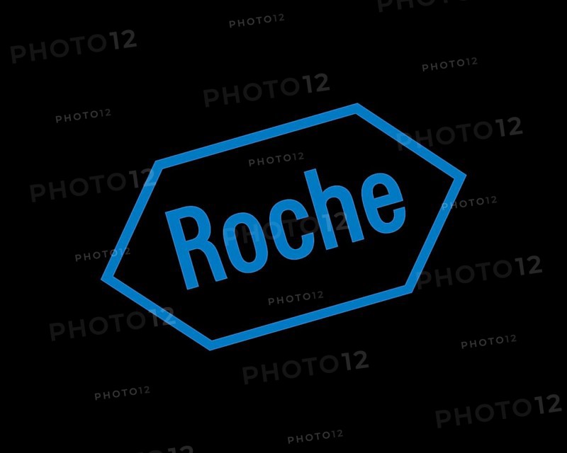 Hoffmann La Roche, rotated logo