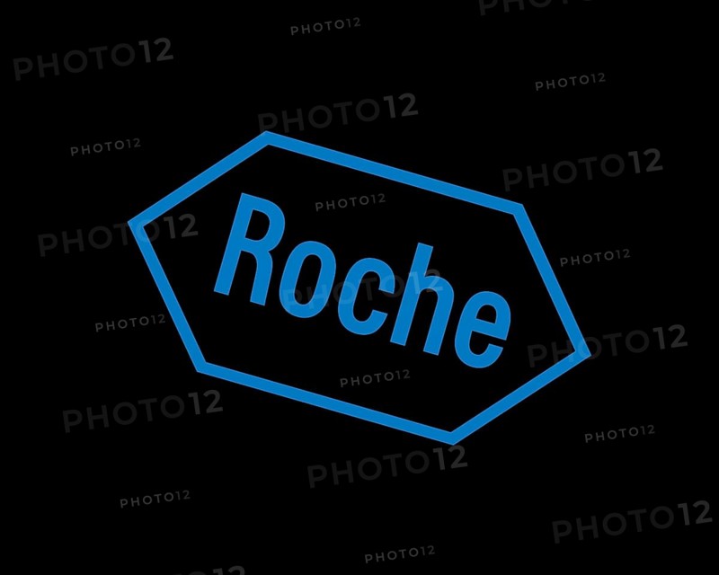 Hoffmann La Roche, rotated logo