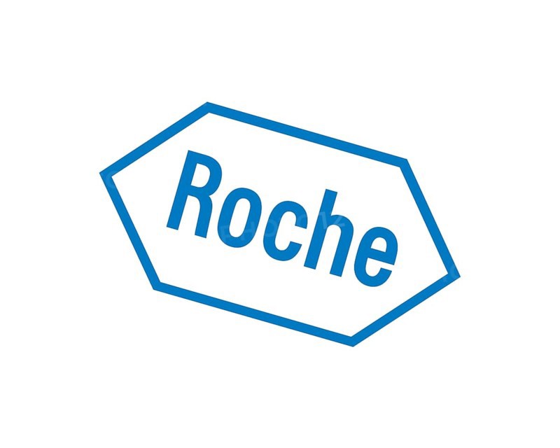 Hoffmann La Roche, rotated logo