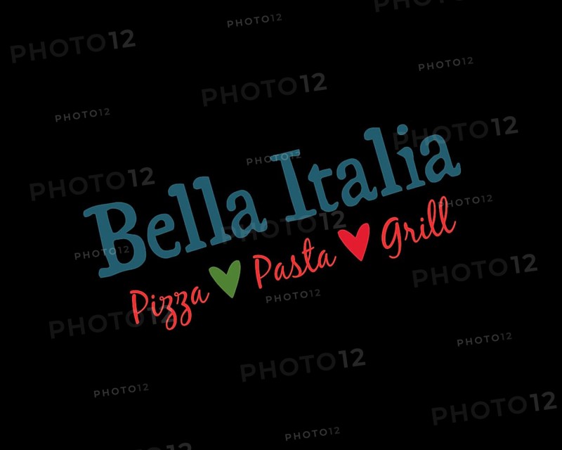 Bella Italia, rotated logo