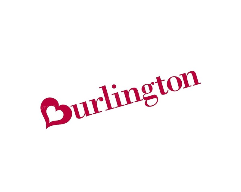 Burlington department store, rotated logo