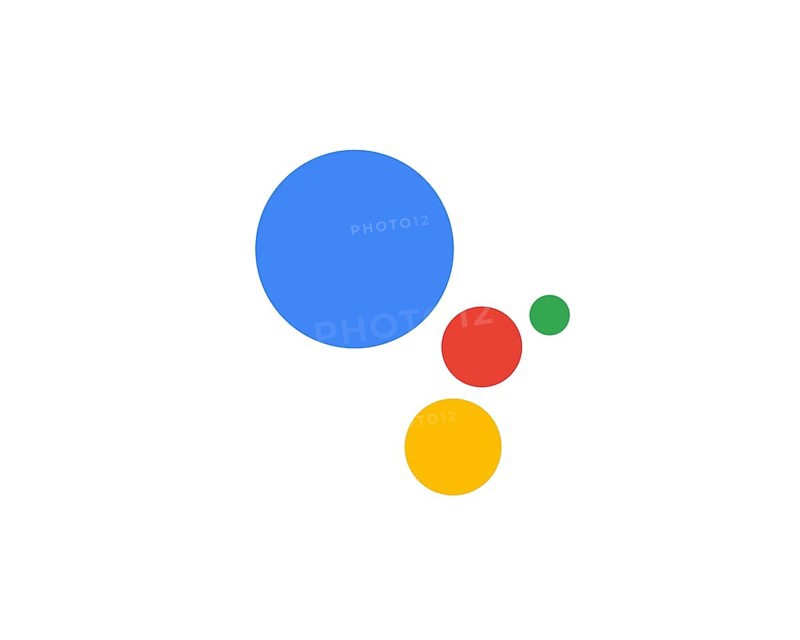 Google Assistant, rotated logo