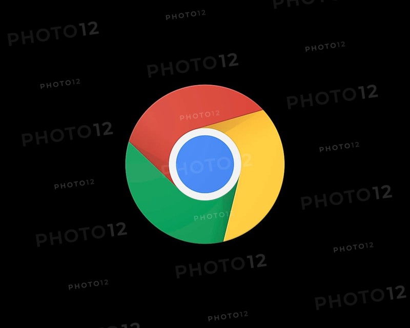 Google Chrome, rotated logo