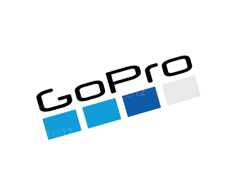GoPro, rotated logo