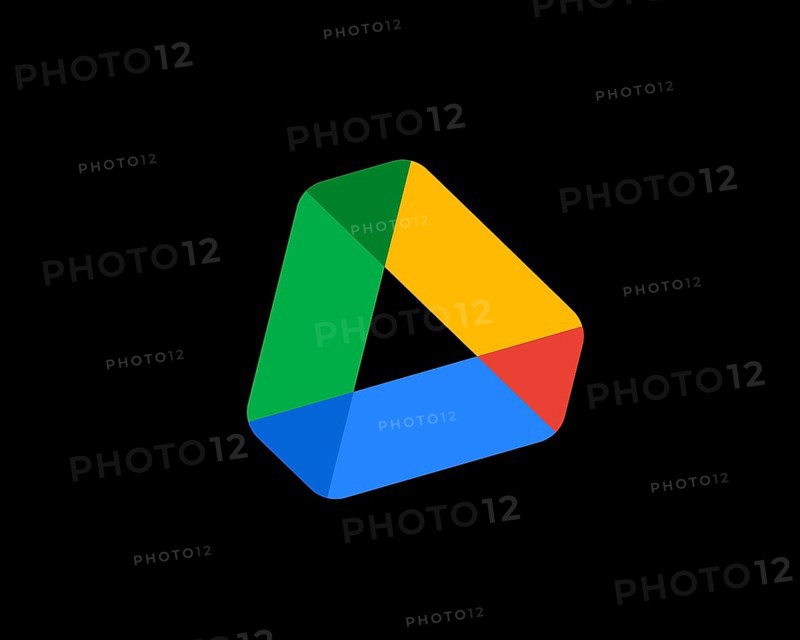 Google Drive, rotated logo