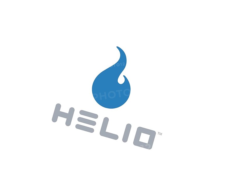 Helio wireless carrier, rotated logo