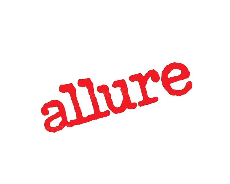 Allure magazine, rotated logo