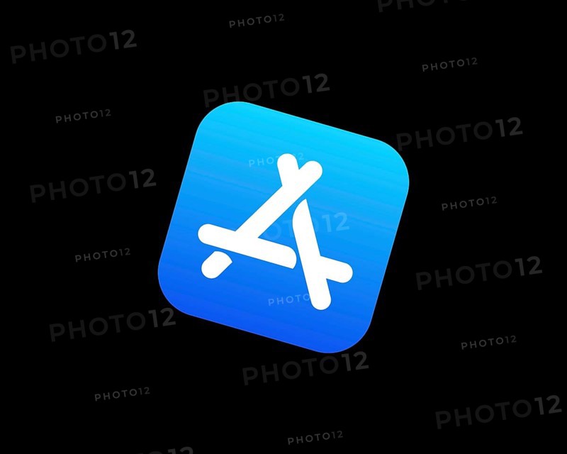 App Store iOS, rotated logo