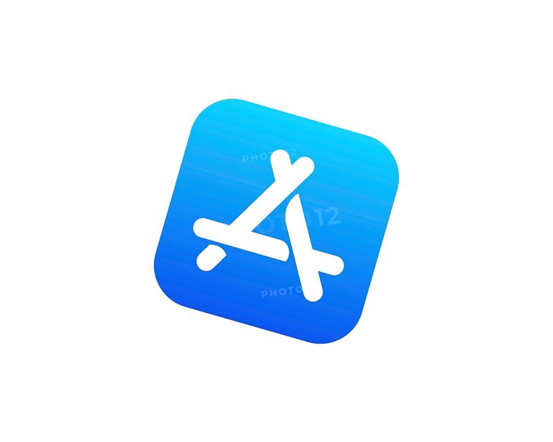 App Store iOS, rotated logo