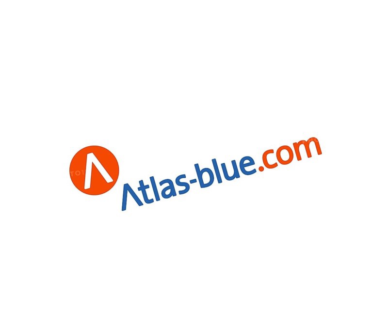 Atlas Blue, Rotated Logo
